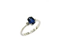 Anello Soranzo Gioielli Donna Pietre Preziose in Oro bianco Zaffiro LT10281642-16 - LT10281642-16